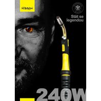 Zvárací horák KOWAX 240W 4m EURO MIG/MAG