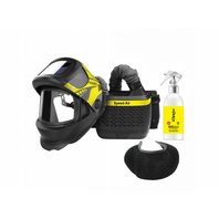 SET 2 Speed ​​Air Flip Filtračne ventilačná jednotka + FlipARC+ 1/1/1/1 (celý set s kuklou FlipARC+) + NanoClean 200ml + ochrana krku KOWAX