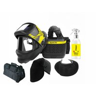 SET 4 Speed ​​Air Flip Filtračne ventilačná jednotka + FlipARC+ 1/1/1/1 (celý set s kuklou FlipARC+) + NanoClean 200ml + ochrana krku + ochrana hlavy + taška KOWAX